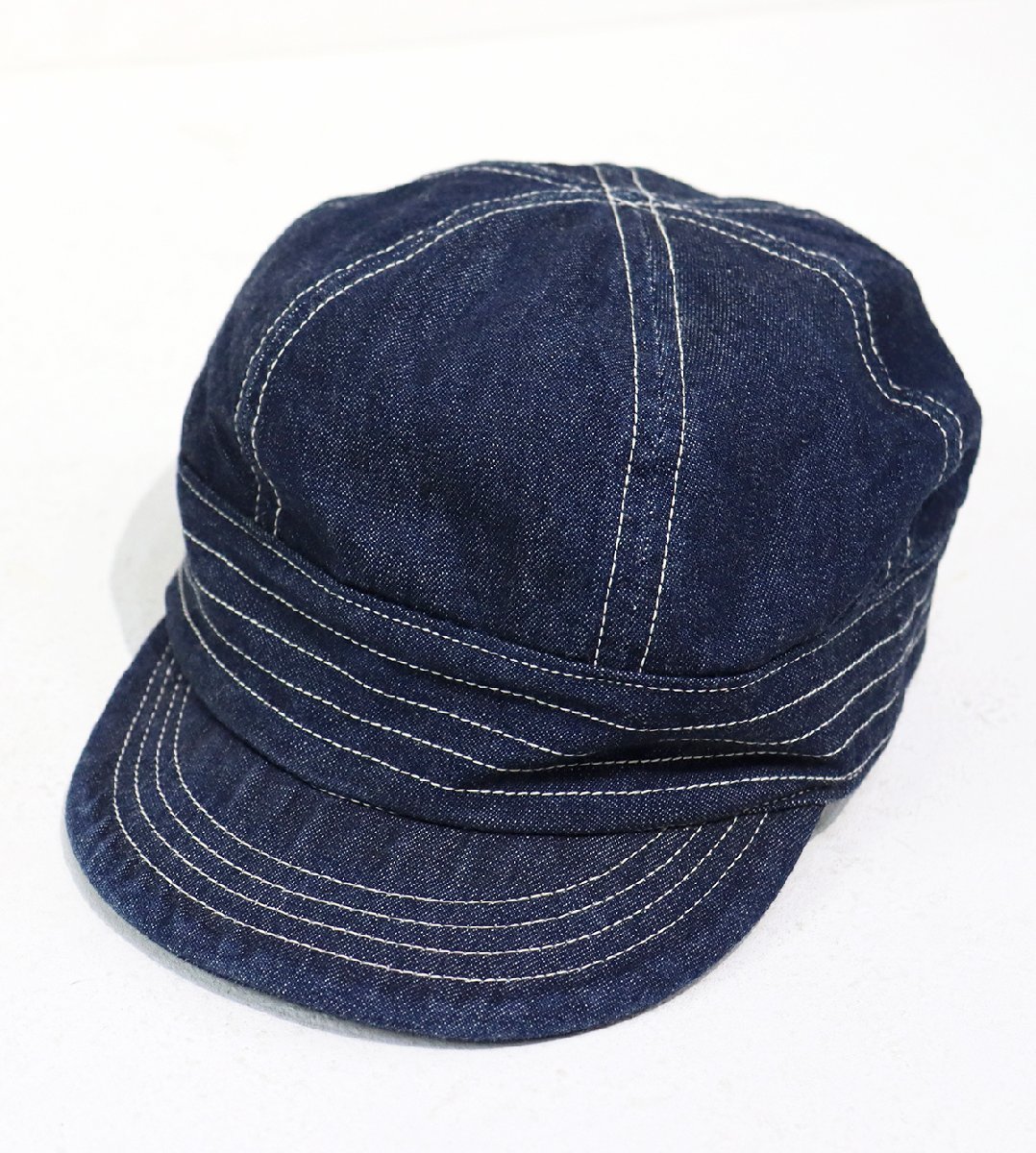 Freewheelers (フリーホイーラーズ) 10oz Indigo Denim Work Cap “GUTHRIE” / デニムワークキャップ ガスリー 美品_画像1