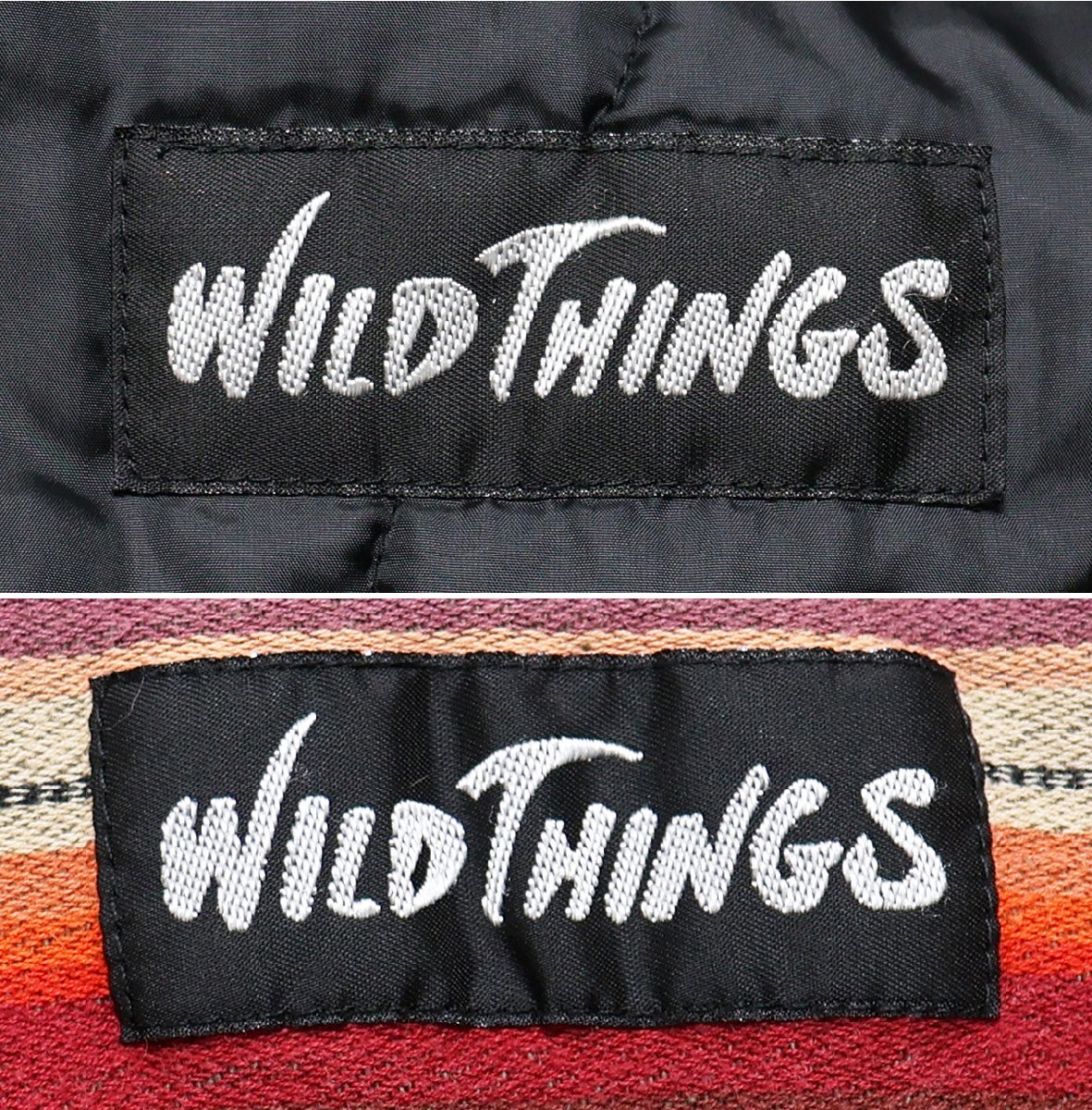 WILD THINGS ( Wild Things ) Primaloft Reversible Vest / Prima loft reversible the best 11FWWT06 beautiful goods black size S