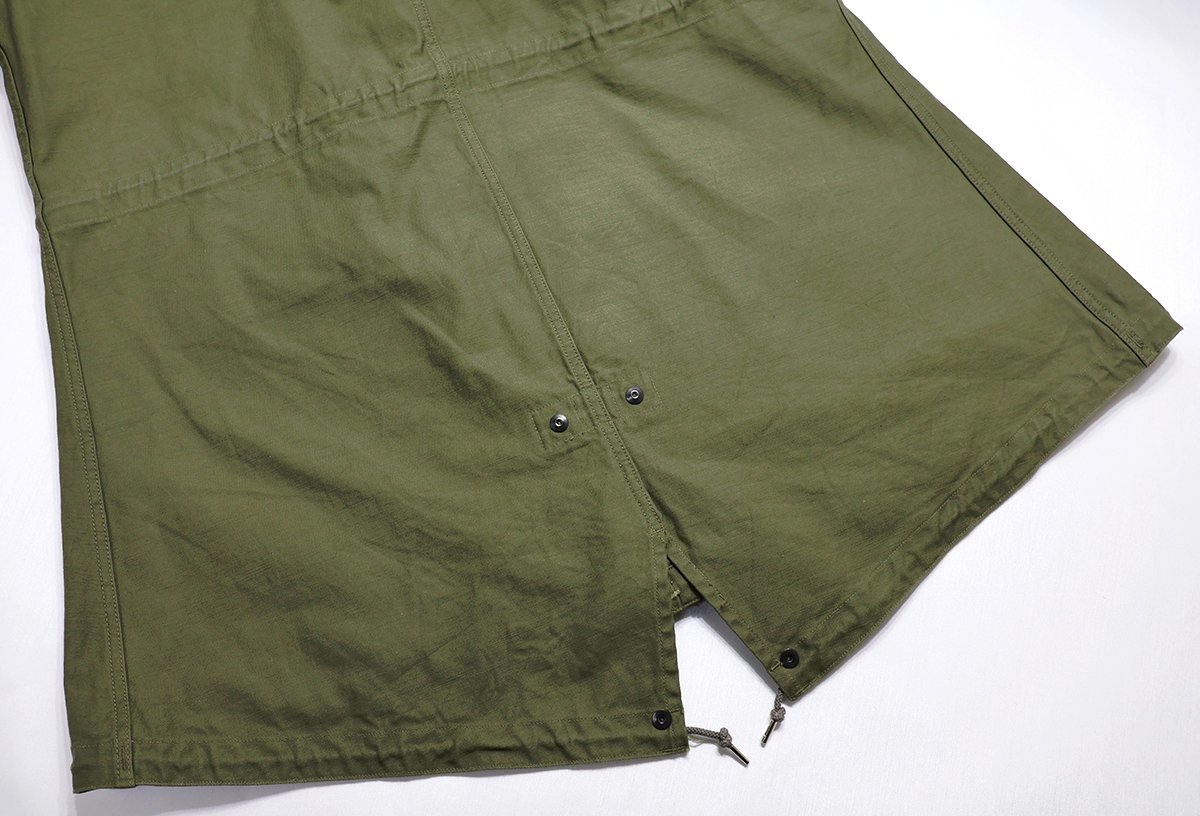 BuzzRickson's (バズリクソンズ) PARKA-SHELL Type M-51 / シェルパーカー BR12266 極美品 オリーブ size M / モッズコート_画像7