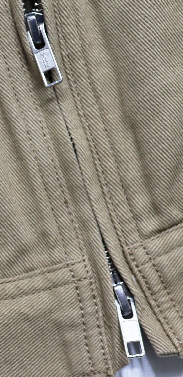BEAMS (ビームス) Stand Collar Jacket / スタンドカラージャケット BMM-288B-A15 美品 カーキ size M_画像7