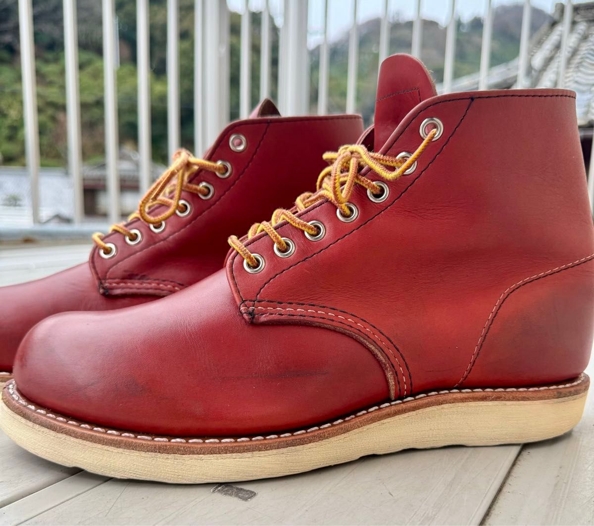 REDWING 8166 サイズ8ハーフ 復刻犬タグ レッドウィング アイ REDWING 8166 サイズ8ハーフ 復刻犬タグ レッドウィング アイ