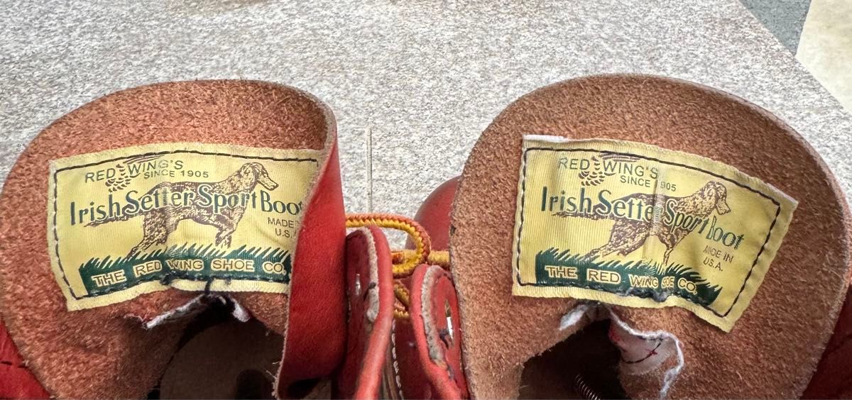 REDWING 8166 サイズ8ハーフ 復刻犬タグ レッドウィング アイ REDWING 8166 サイズ8ハーフ 復刻犬タグ レッドウィング アイ