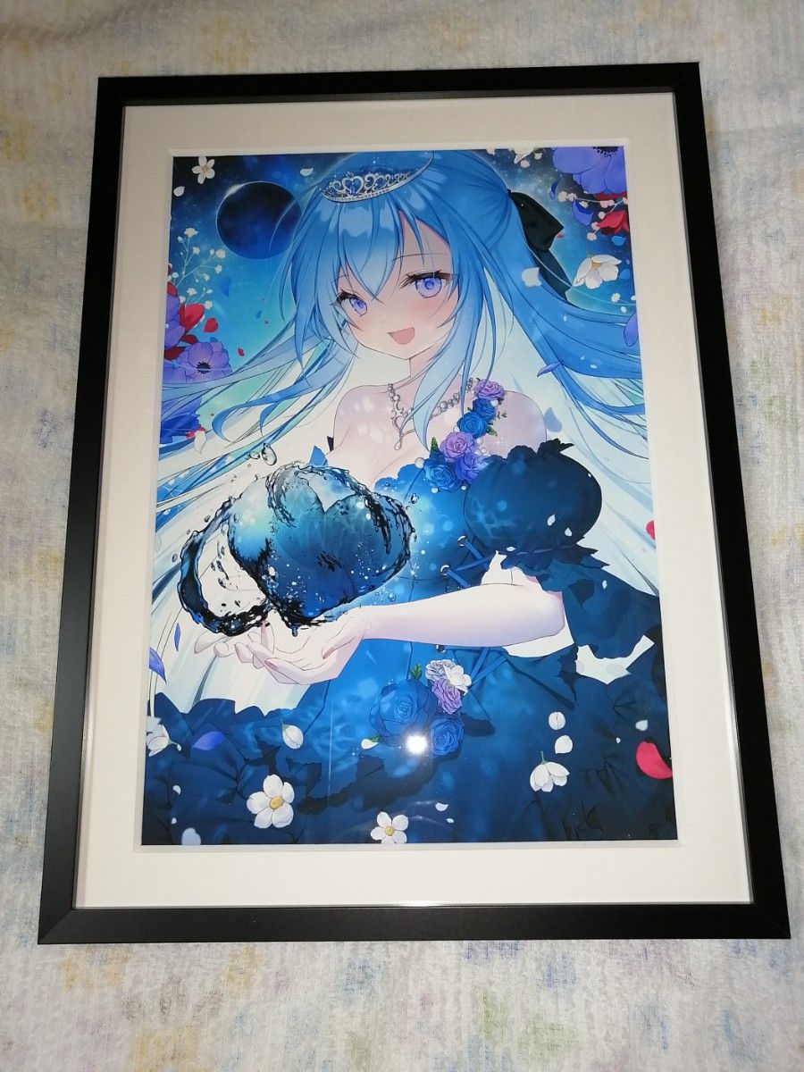 未使用 絵守未來 夜星アウル 光る美少女展3 ジークレー 版画 未使用 絵守未來 夜星アウル 光る美少女展3 ジークレー 版画