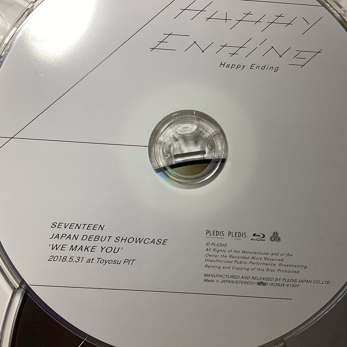SEVENTEEN   CD＆Blu-ray  CARAT盤　Happy Ending 
