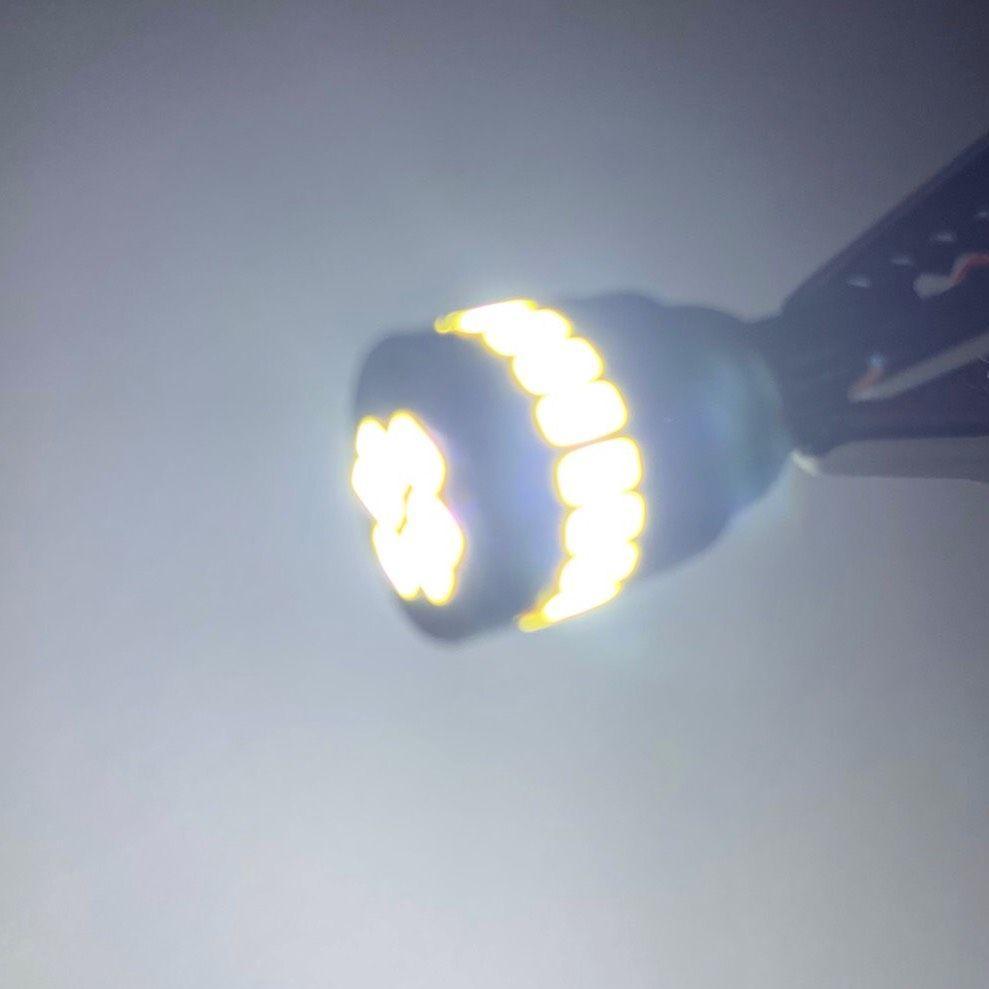 爆光 T10 LED 24連 ナンバー灯 ルームランプ 純正球交換用 ポン付け ウエッジ球 ホワイト 2個セット