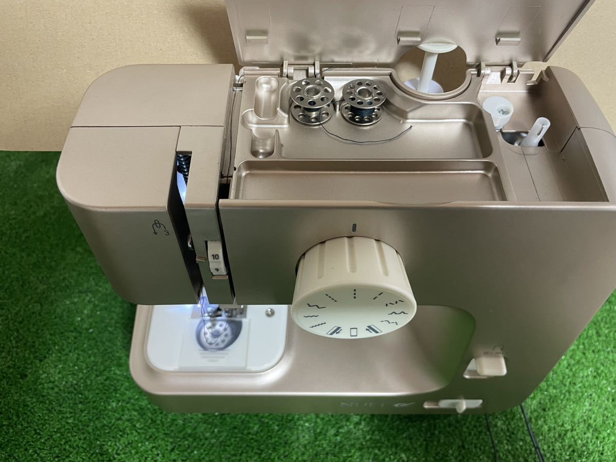  compact sewing machine NUETTA oak loan marketing NUE-1G electrification verification only 