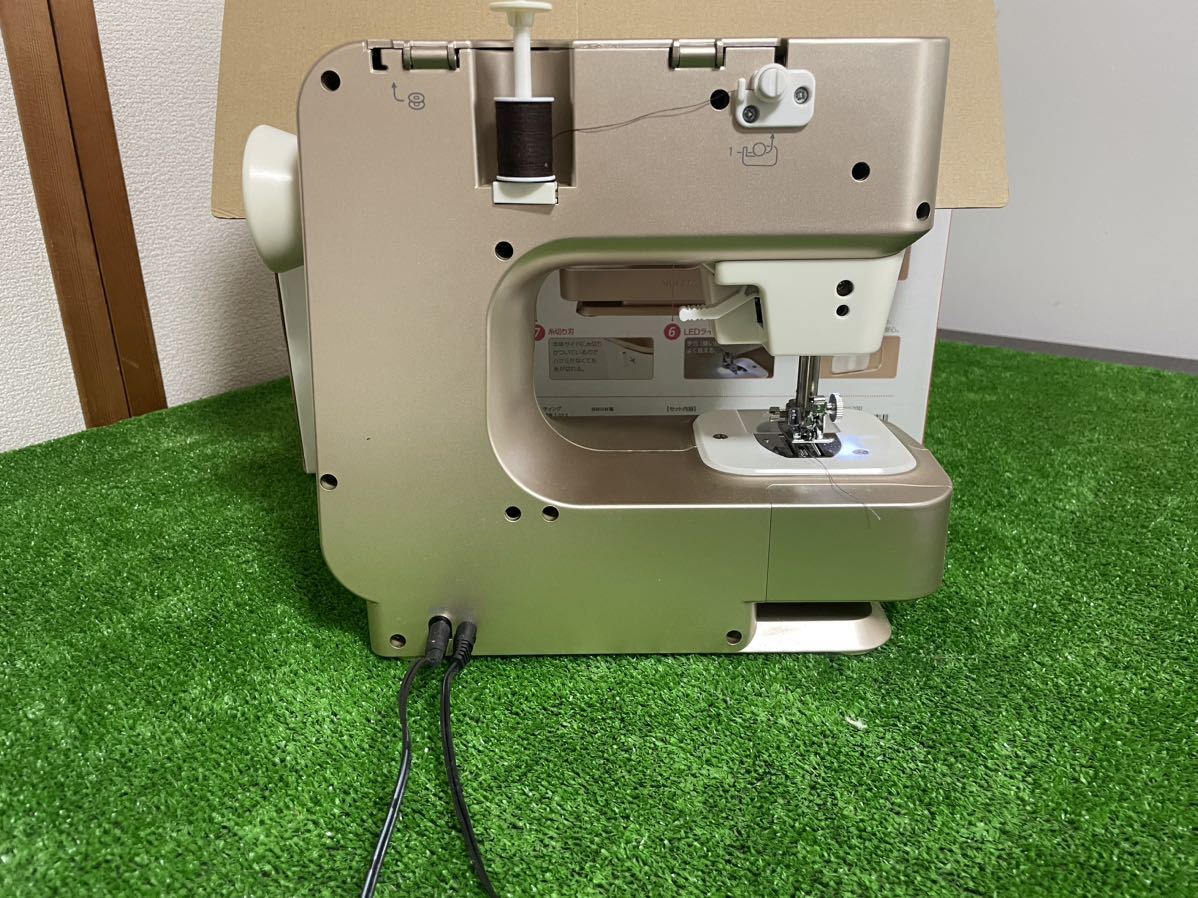  compact sewing machine NUETTA oak loan marketing NUE-1G electrification verification only 