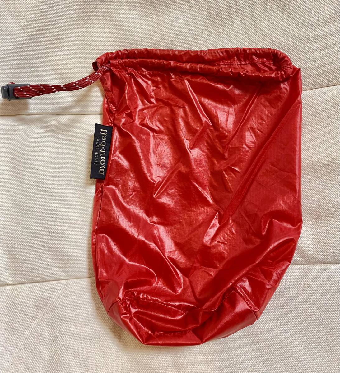モンベル mont-bell スペリオダウンジャケット メンズ Sサイズ 赤（えんじ色）_画像5