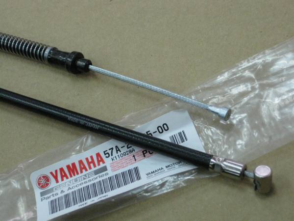 ■XV750 XV1100 XV1100S 55R 1RW 4PP 4XN■純正新品 クラッチケーブル 57A-26335-00 57A2633500_画像3