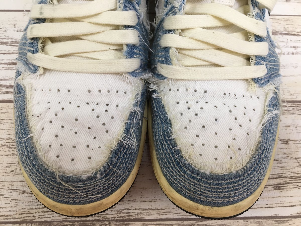 148B NIKE AIR JORDAN 1 LOW SE World Make Japan FN7670-493【中古】_画像4