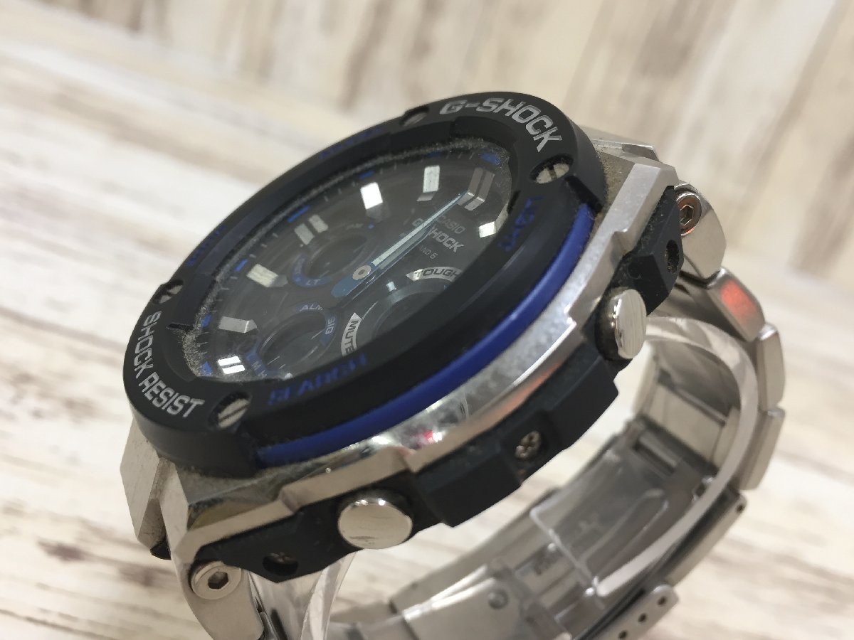 159A CASIO カシオ G-SHOCK Gショック GST-W100D【ジャンク扱い】_画像3