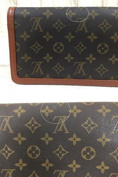 168A LOUIS VUITTON ルイヴィトン M51812 ポシェットダムPM モノグラム【中古】_画像10