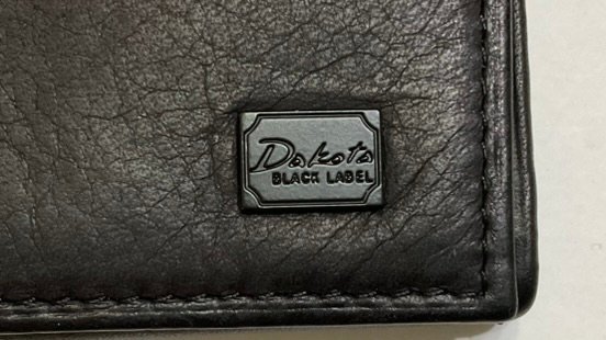 157A Dakota ダコタ ウォレット 財布 レザー ブラック【中古】_画像6