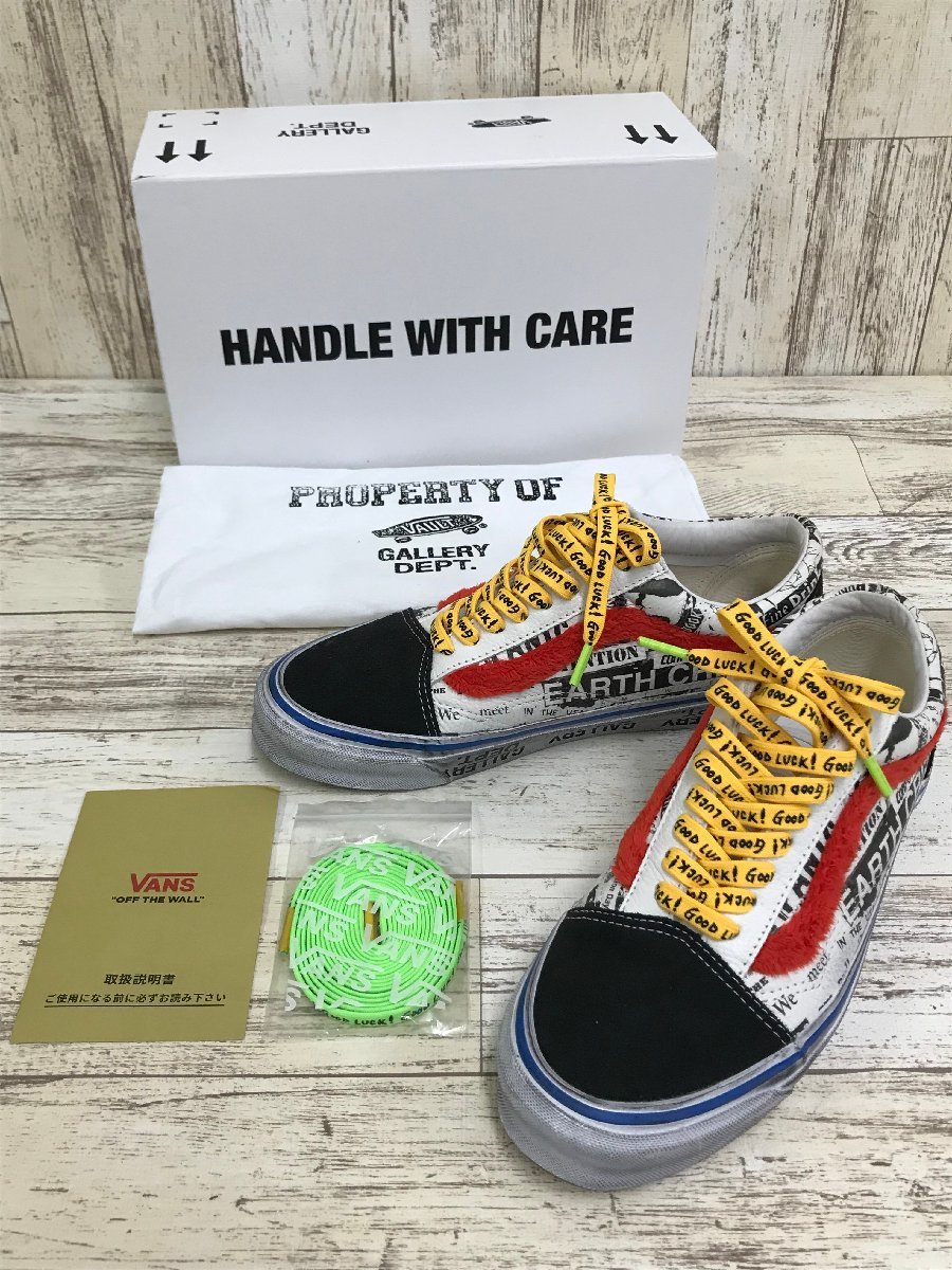 149B GALLERY DEPT. × VANS Og OLD SKOOL VNOA4P3×BMW ギャラリーデプト バンズ【中古】_画像1