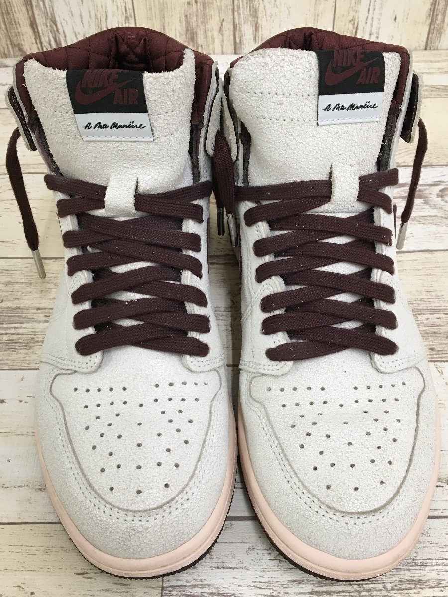 148B A Ma Maniere × NIKE AIR JORDAN 1 RETRO HIGH OG DO7097-100 ナイキ ジョーダン【中古】_画像2