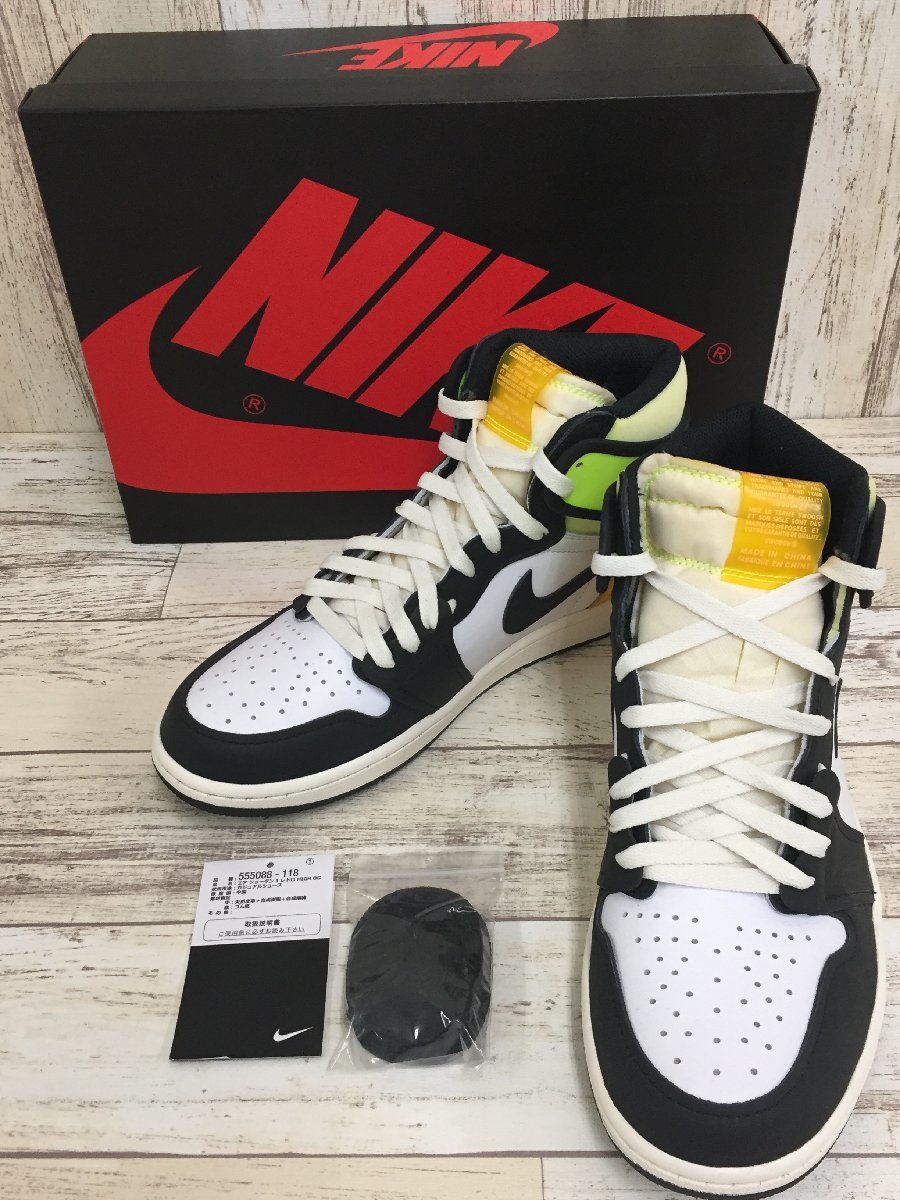 148B NIKE AIR JORDAN 1 RETRO HIGH OG 555088-118 ナイキ ジョーダン【未使用】_画像1