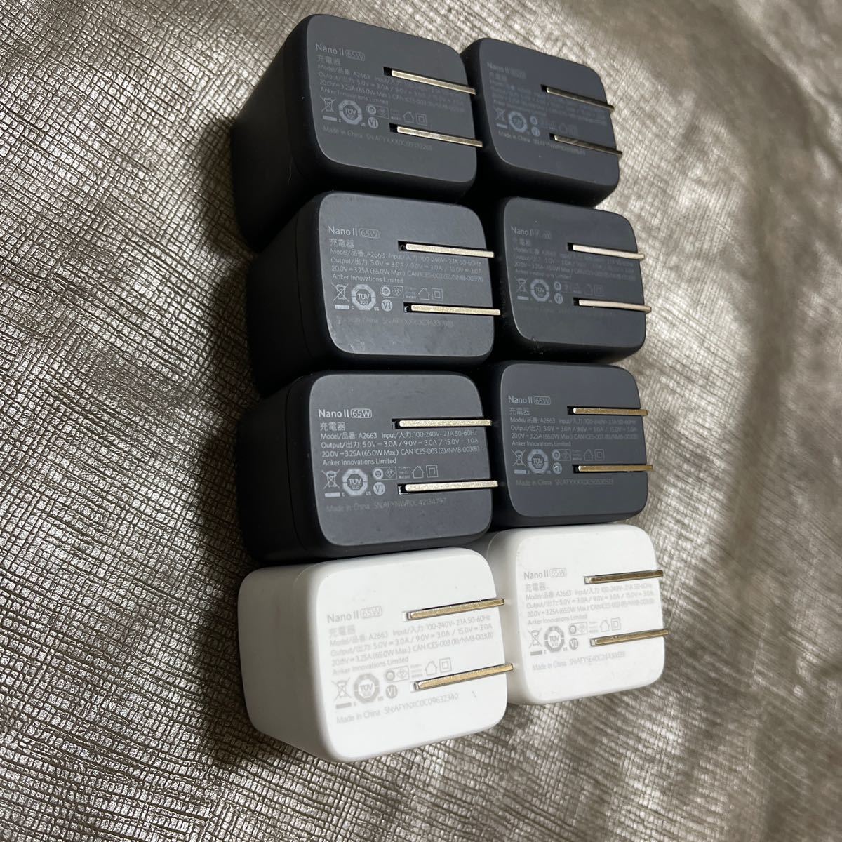 Anker Nano II 65W (PD 充電器 USB-C) 8個セット_画像7