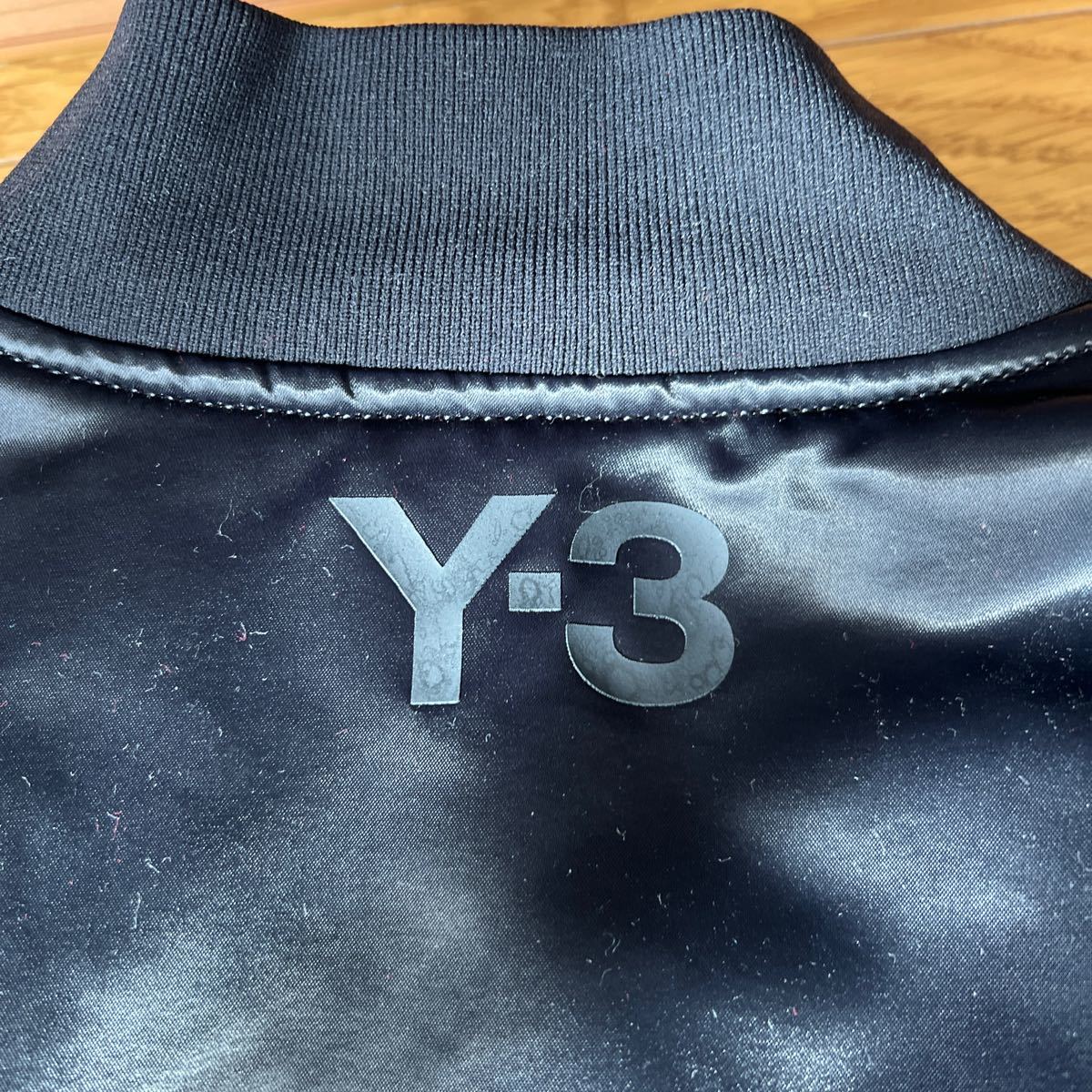 【USED】MA-1エムエーワン 黒 Y-3 ワイスリー XSサイズ フライトジャケット_画像3