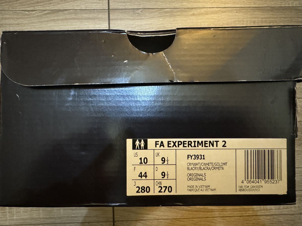 adidas Skateboarding FA Experiment 2 28cm US10 未使用 Fucking Awesome Jason Dill アディダスの画像9