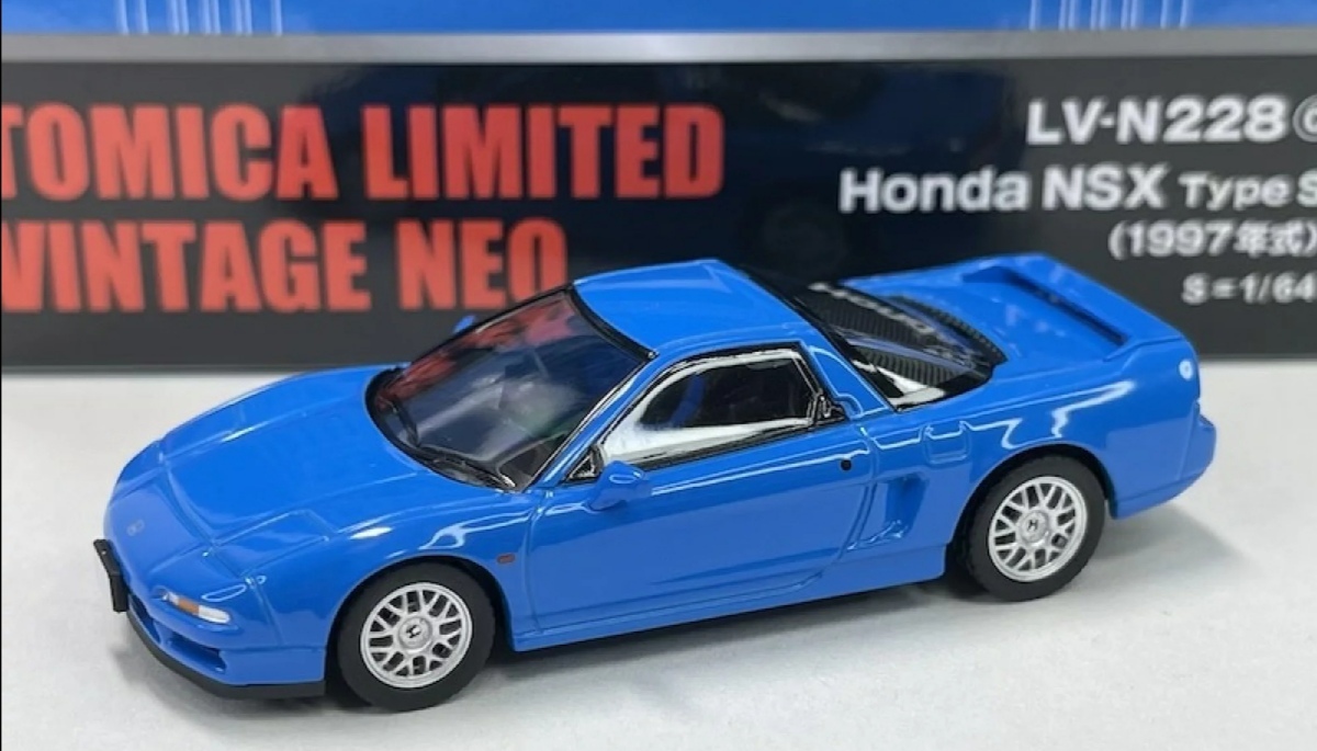 即決！ トミカ リミテッド ヴィンテージ ネオ LV-N228c HONDA NSX Type S ホンダ NSX タイプS 97年式 (青) 新品・未使用品_画像3