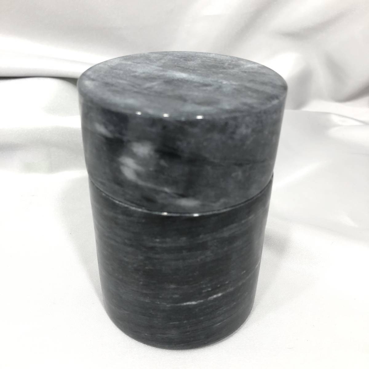 大理石 灰皿セット タバコ 莨 用品 マーブル柄 石 アートクラフト グレー 石製品 台湾製 喫煙 喫煙グッズ スモーキング（H739）_画像6