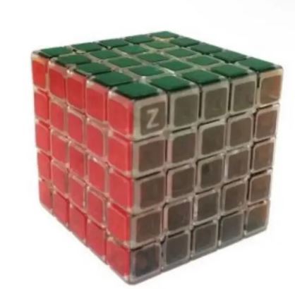 [5x5x5 Transparent]Z-cube- child oriented transparent . Magic Cube,5x5x5 Cube 
