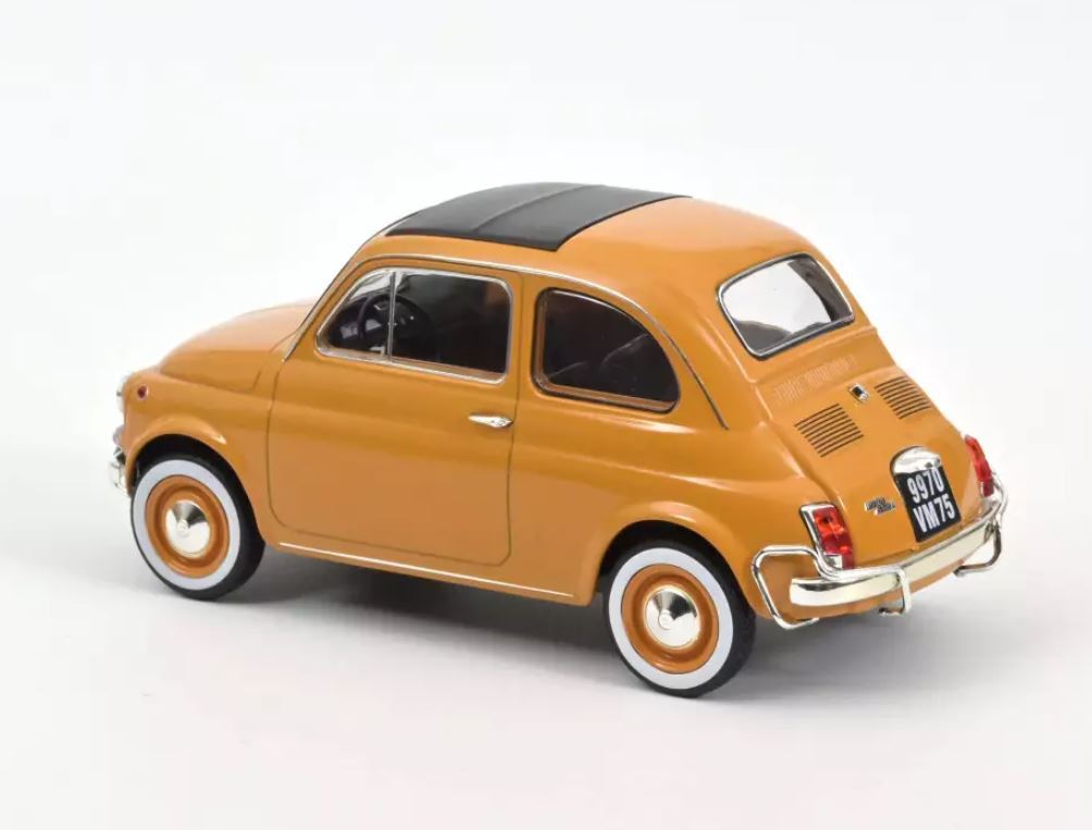  Norev 1/18 Fiat 500 L 1969 chin ke changer toNOEV FIAT 500 L POSITANO YELLOW 187775