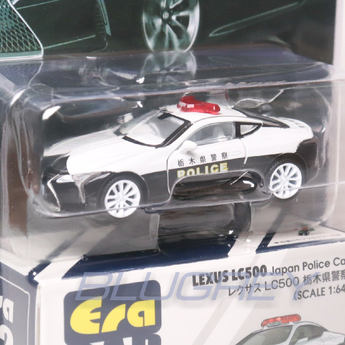 【レア！チェイス】エラカー 1/64 レクサス LC500 栃木県警察 パトカー 婦警フィギア付き Era Car LEXUS LC 500 Japan Police Car_画像3