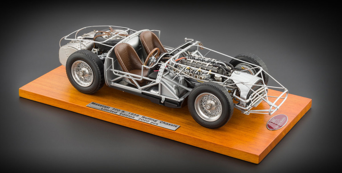 CMC 1/18 マセラティ 300S 1956 ローリング シャーシ Maserati 300S Rolling Chassis M109_画像1