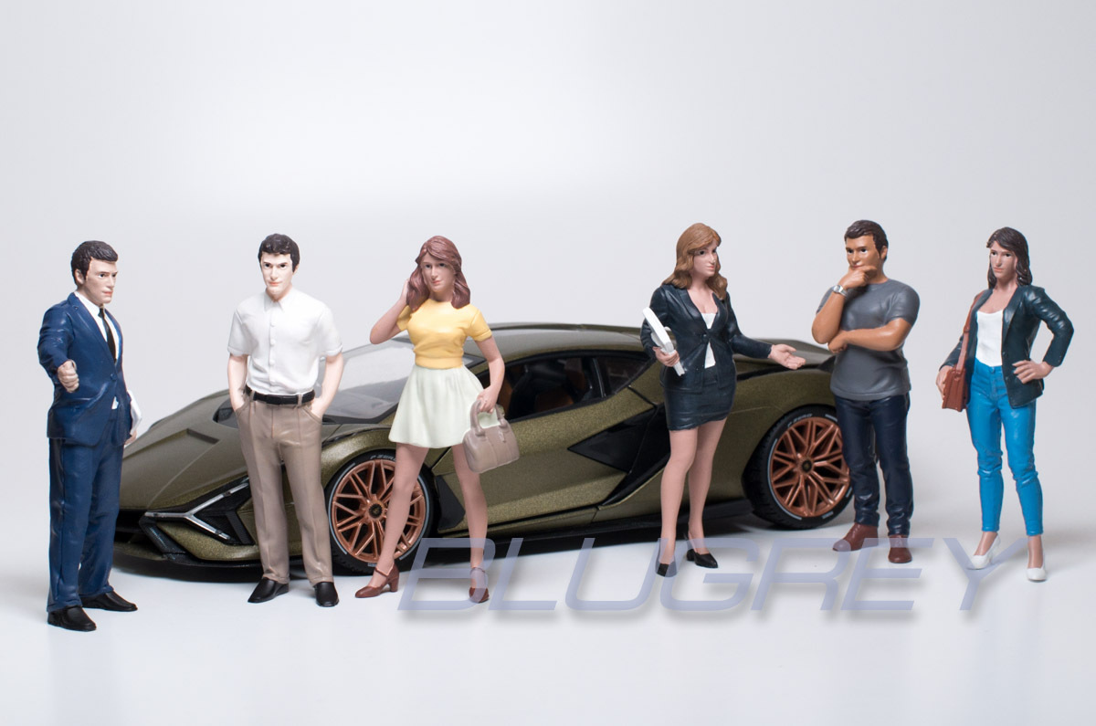 アメリカン ジオラマ 1/18 フィギア ディーラーシップ 男性 セールスマン American Diorama Figures The Dealership Salesperson_画像5