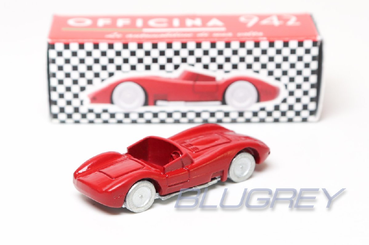 OFFICINA-942 1/76 MASERATI 450S SPIDER 1958 オフィチーナ 942 マセラティ スパイダー レッド_画像3