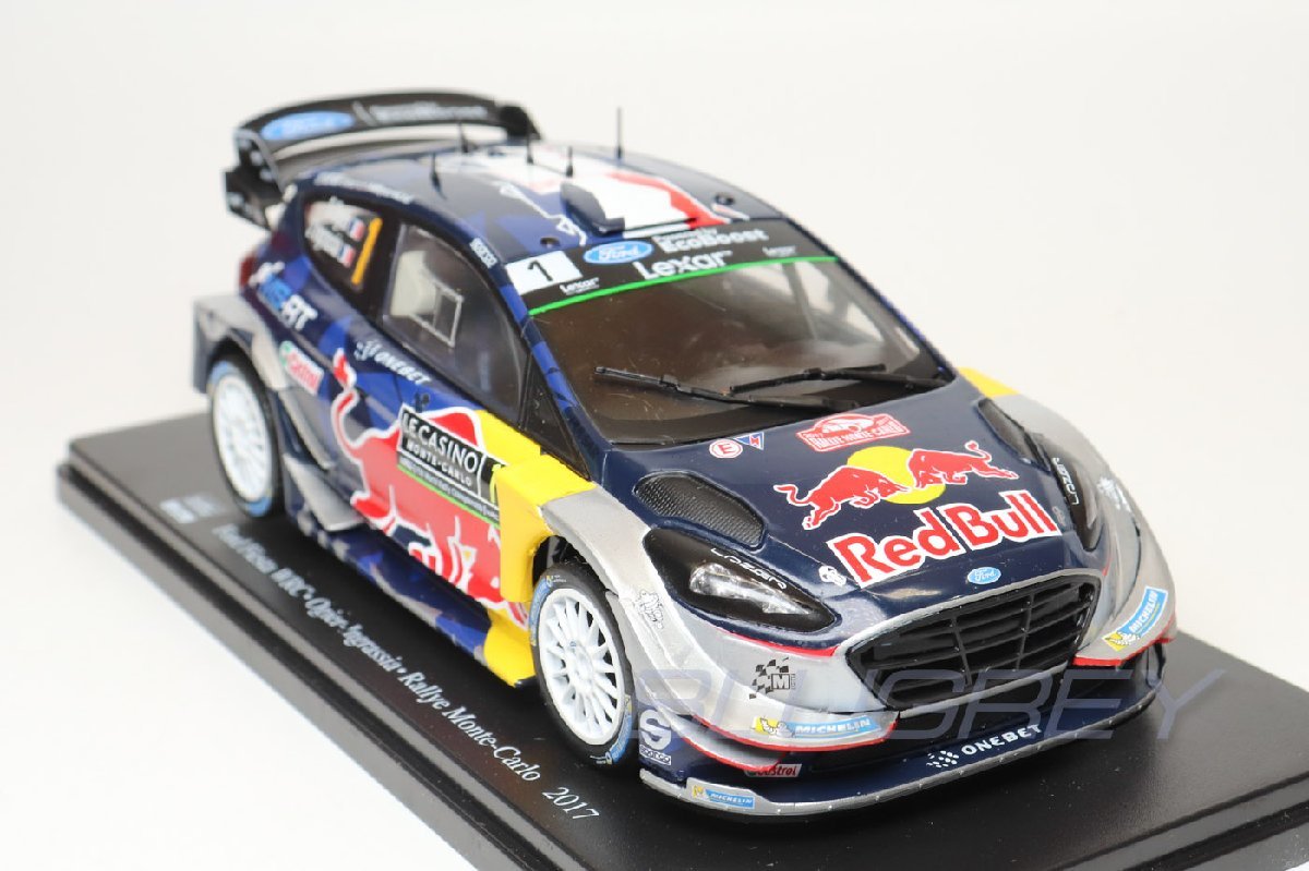 【アウトレット】1/24 フォード フィエスタ WRC 2017 モンテカルロラリー Ford Fiesta #1 ogier/ingrassia_画像6