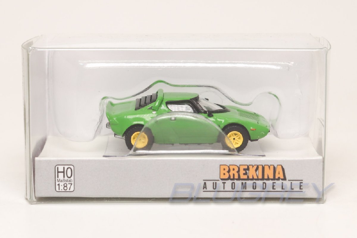 ブレキナ 1/87 ランチア ストラトス HF 1975 グリーン BREKINA Lancia Stratos HF ミニカー HOスケール_画像4