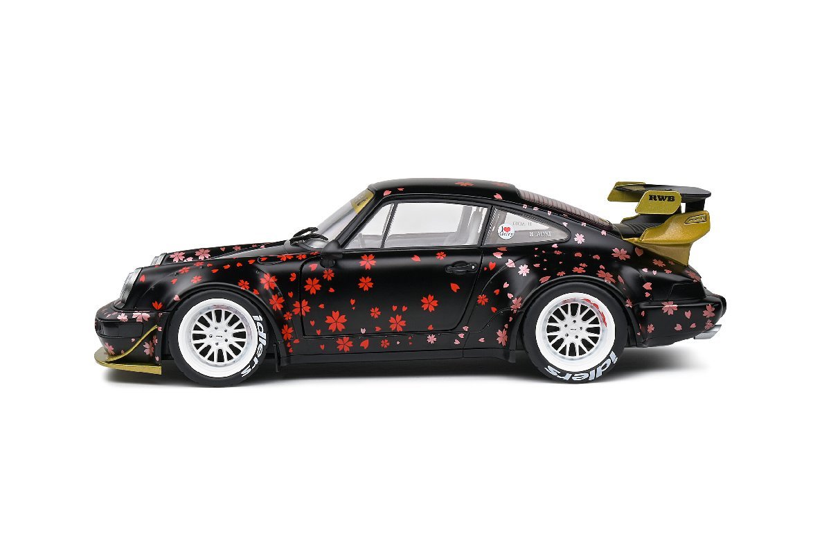 ソリド 1/18 ポルシェ 911 (964) RWB アオキ 2021 ラウヴェルト SOLIDO PORSCHE Aoki ミニカー_画像2