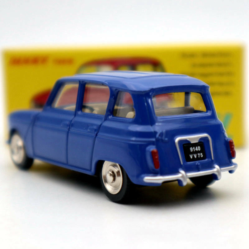 DINKY TOYS 1/43 Renault cattle 4L blue RENAULT reprint ATLAS 518 minicar 