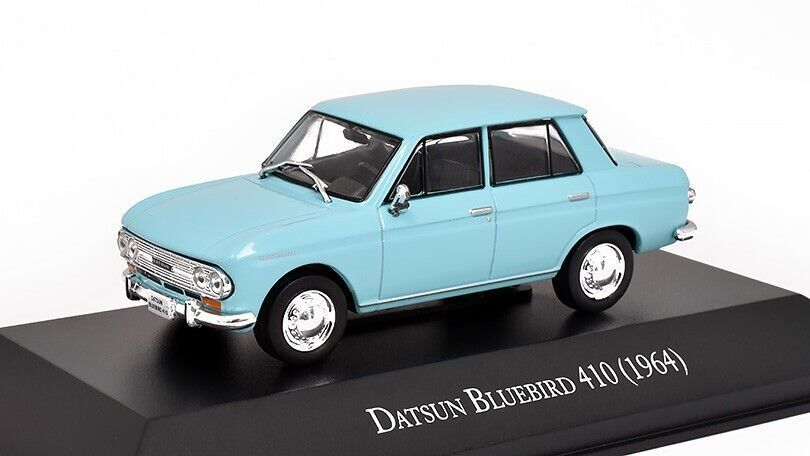 1/43 ダットサン ブルーバード 410 1964 ライトブルー Datsun Bluebird 410 ミニカーの画像1