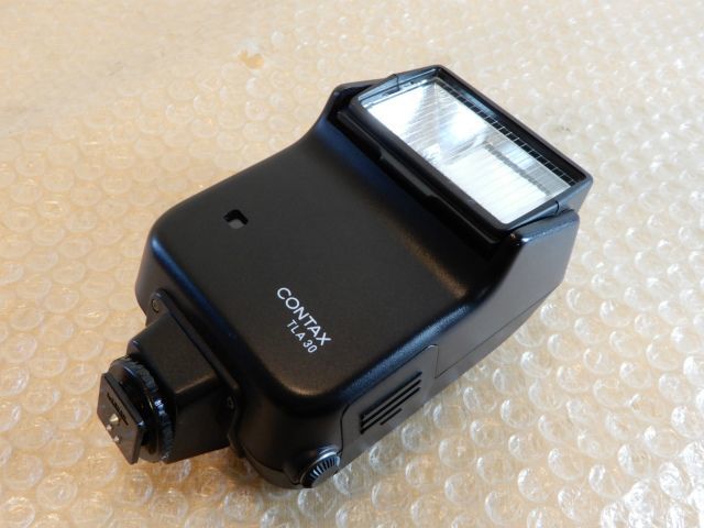 動作未確認 CONTAX / コンタックス カメラ 本体 137 MA QUARTZ / ストロボ TLA 30 / フード METAL HOOD 4 おまとめセット 現状渡し_画像7