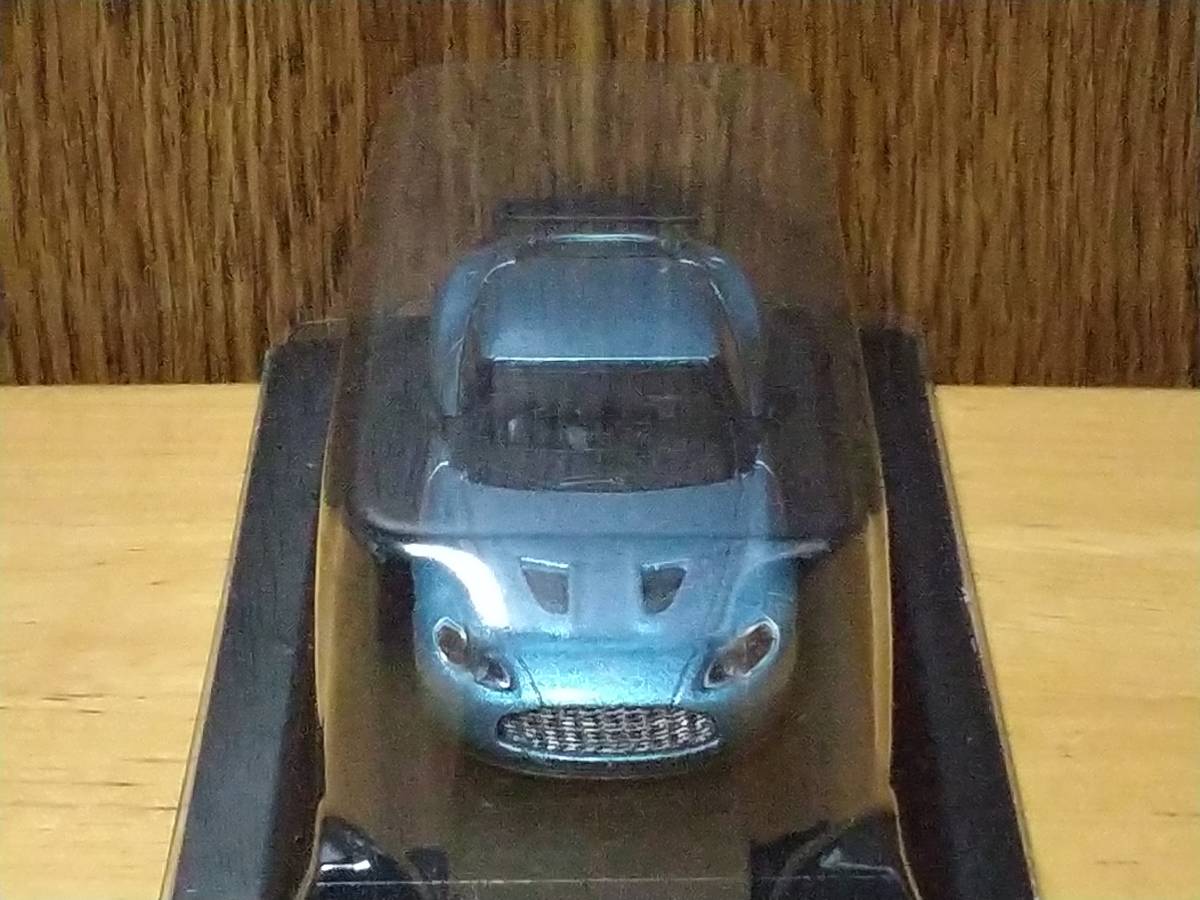 エラー品　京商 1/64 アストンマーティン ミニカーコレクション　ASTON MARTIN V12 Zagato　ブルー　ブリスター未開封品_画像3