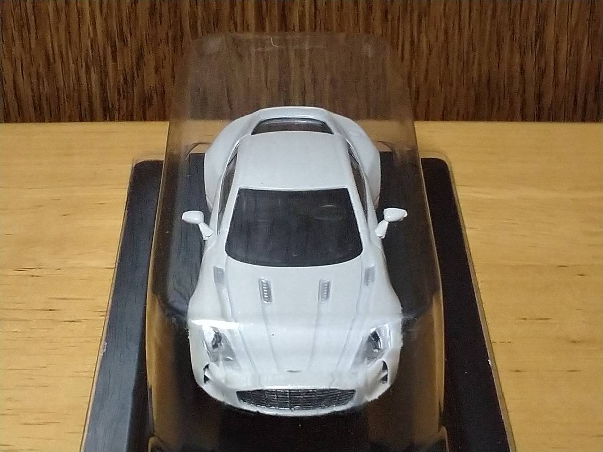 京商 1/64 アストンマーチン ミニカーコレクション　ASTON MARTIN One-77　ホワイト　ブリスター未開封品_画像3