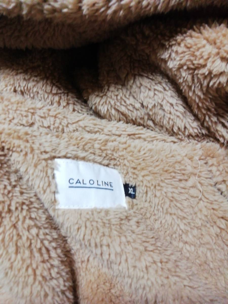 CAL O LINE　キャルオーライン　古着　美品　スノーパーカ　XL　オリーブ　カーキグリーン_画像4