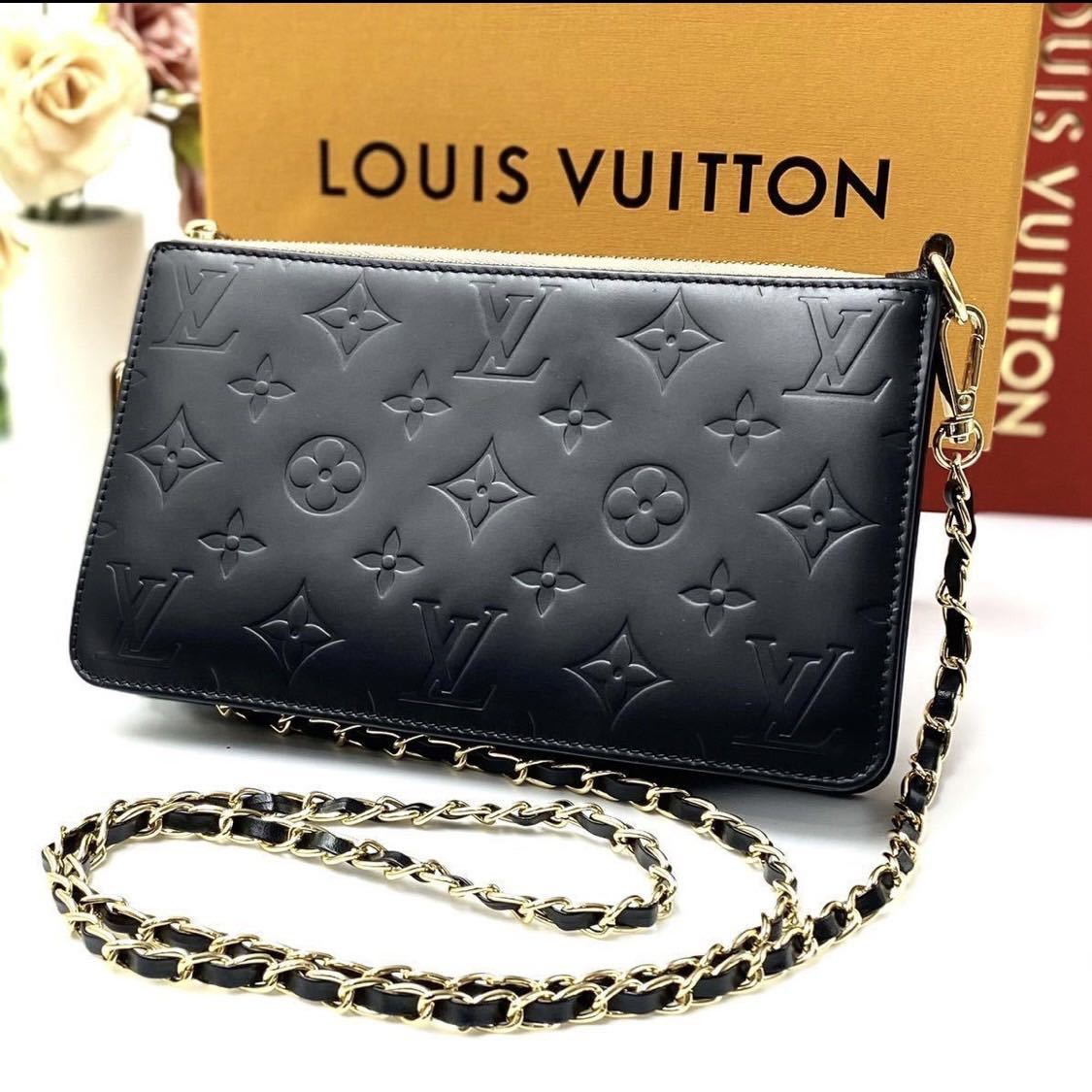 極美品 ルイ ヴィトン ヴェルニ レキシントン ショルダー ハンド バッグ ヌメ革　アクセソワール モット ポーチ LOUIS VUITTON_画像2