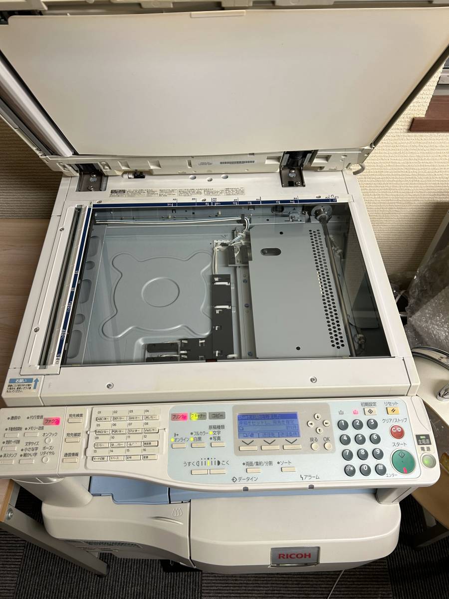 【ジャンク・引取のみ・山口県】コピー機 FAX機 複合機 リコー イマジオ MP C1500 H RICHO imagio プリンター スキャナー_画像6