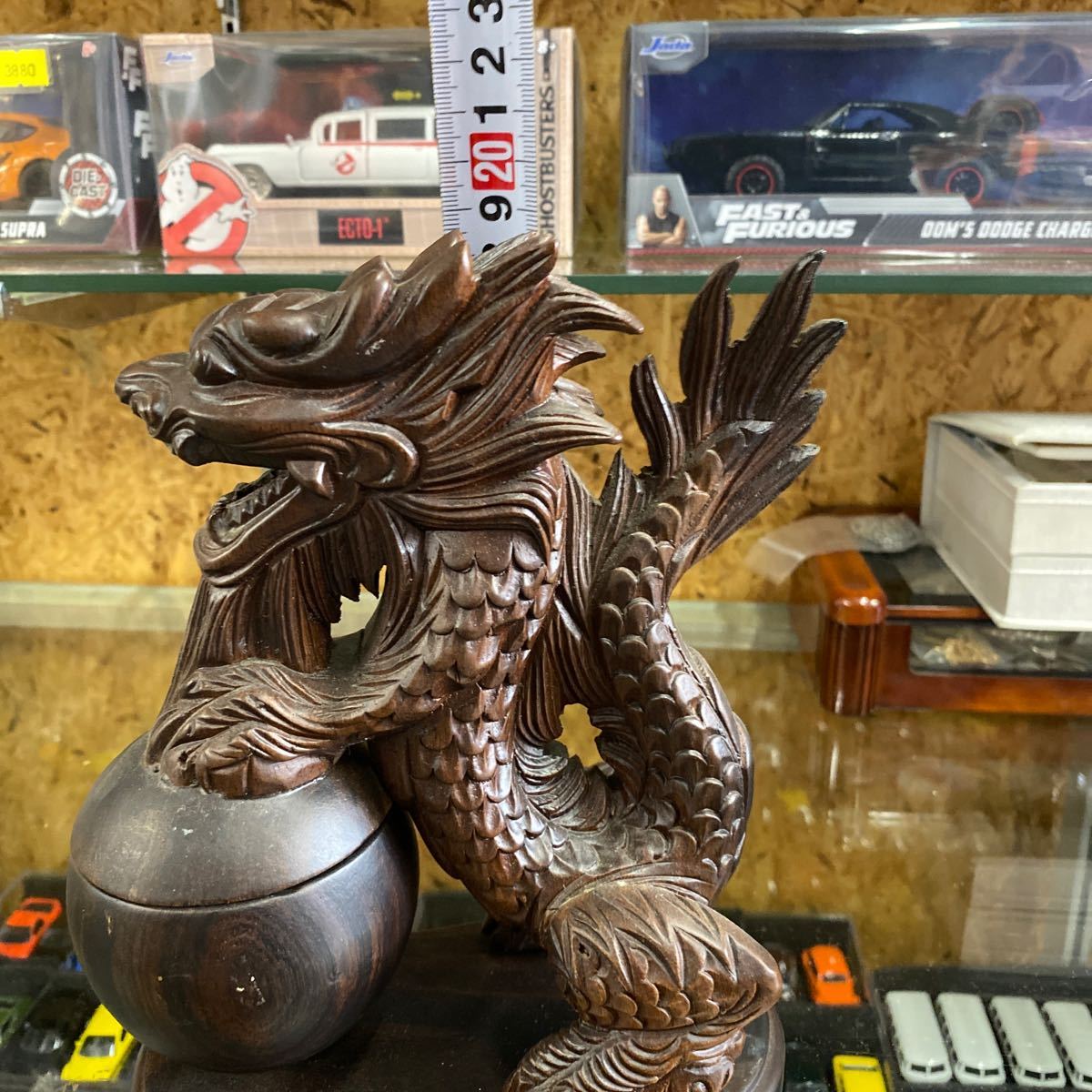 お香台　展示品　レア物　辰　龍_画像8