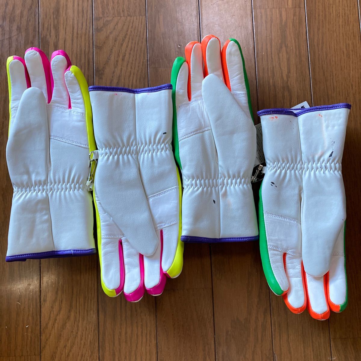 スキー　手袋　グローブ　Thinsulate シンサレート　　　皮革　★Ｌサイズ2セット★ 長期間保管品　未使用　雪かき C-1_画像2
