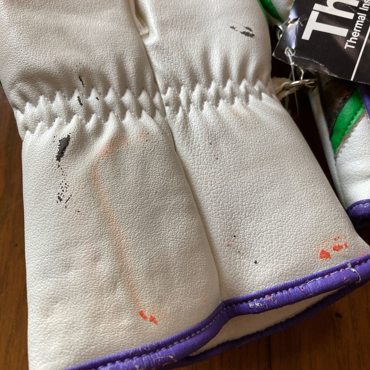スキー　手袋　グローブ　Thinsulate シンサレート　　　皮革　★Ｌサイズ2セット★ 長期間保管品　未使用　雪かき C-1_画像10