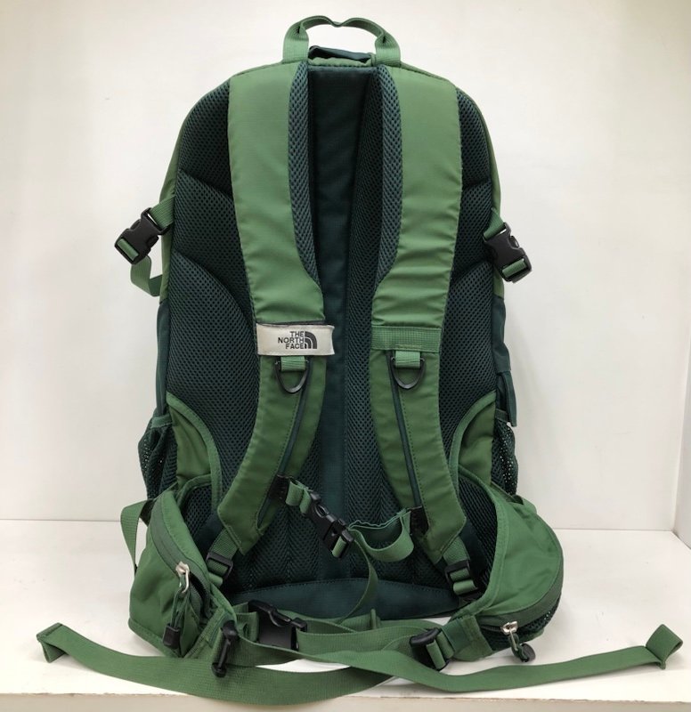 THE NORTH FACE ノースフェイス TELLUS25 テルス バックパック グリーン NM06113 2レインカバー付き 240112SK300547_画像2