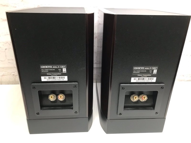 【ジャンク品】ONKYO オンキョー スピーカーペア D-112EXT 231225SK750026_画像2