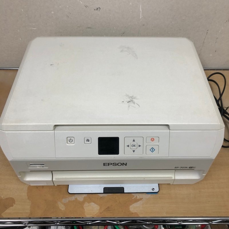 EPSON エプソン EP-707A インクジェット複合機 プリンター 231212SK080002_画像1