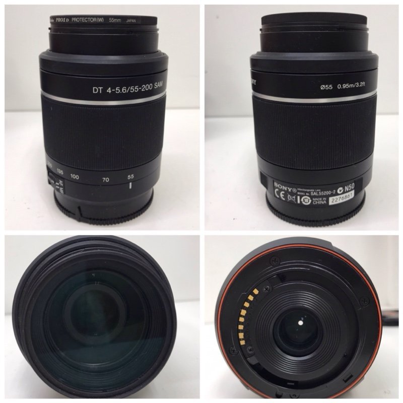 SONY ソニー α57 SLT-A57Y ダブルズームレンズキット DT 18-55mm 55-200mm SAM 231229SK260249_画像5