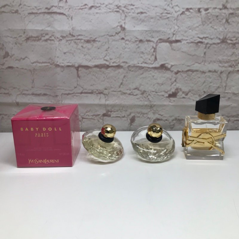 YVES SAINT LAURENT YSL イヴサンローラン 香水セット BABY DOLL ベビードール 30ml ×3個 LIBRE リブレ 30ml 231227SK190004_画像1